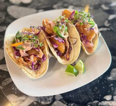 Fish tacos from Oscar’s